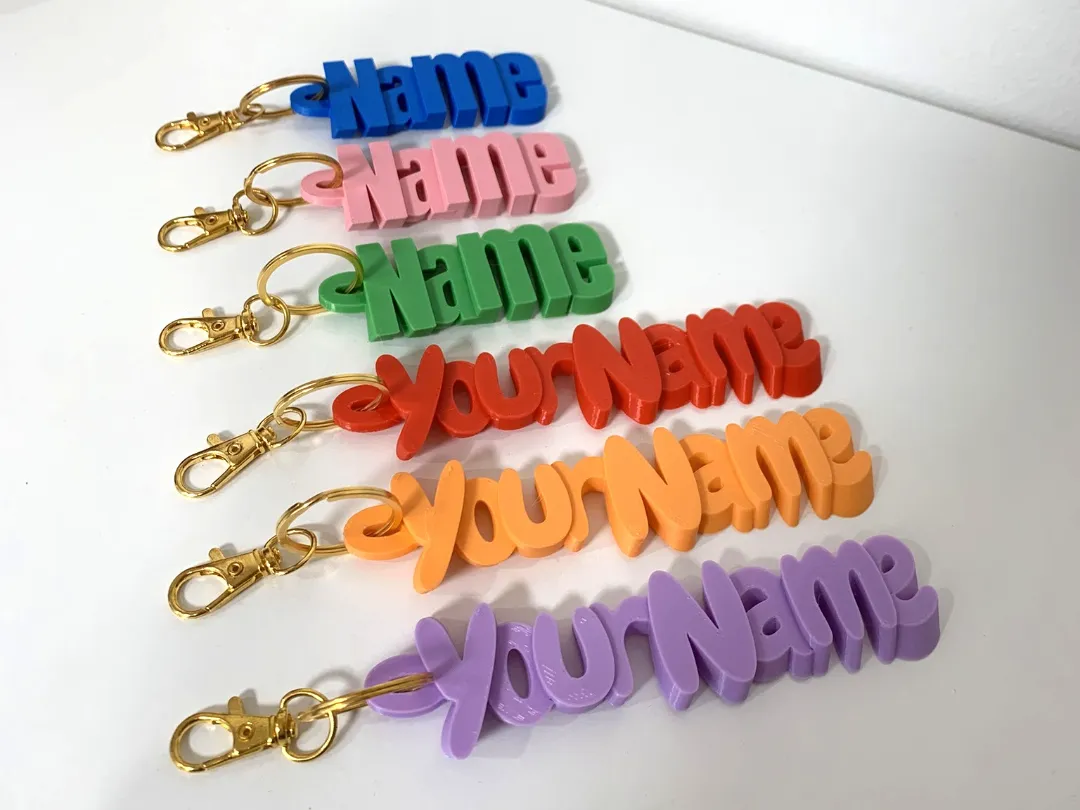 Custom Name Keyring