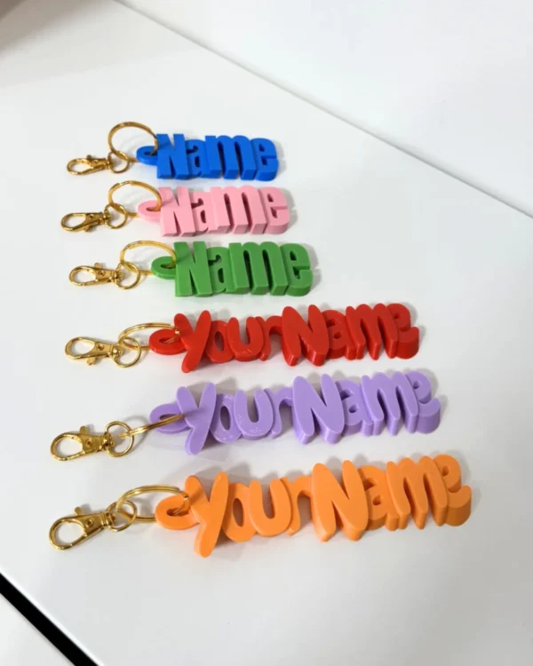 Custom Name Keyring - Image 2