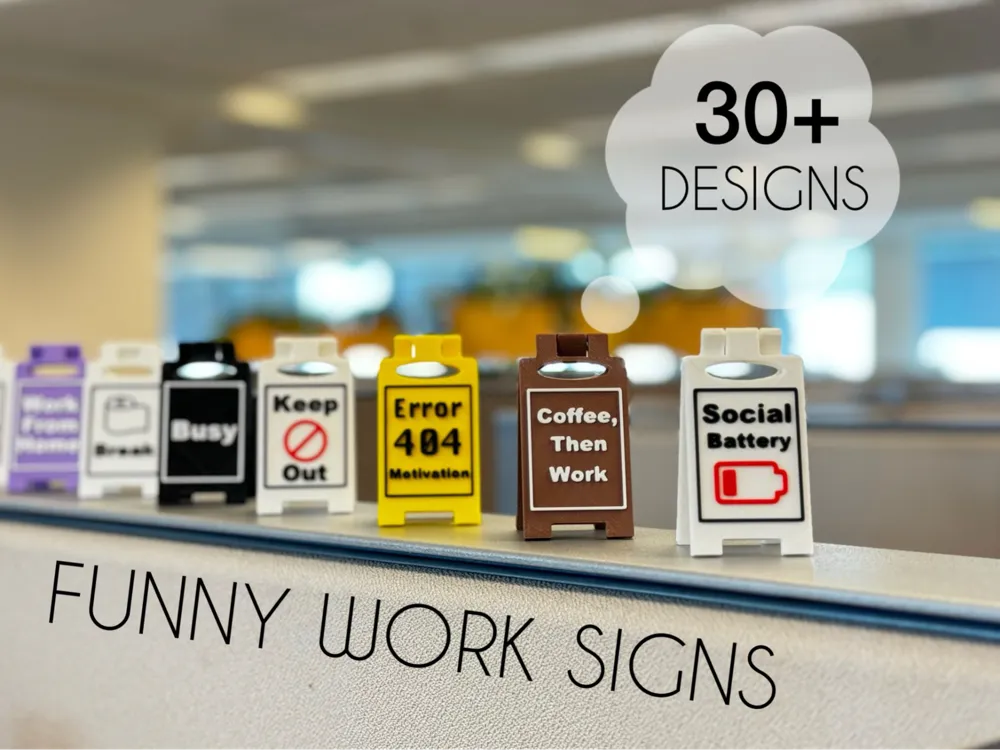 Funny work signs