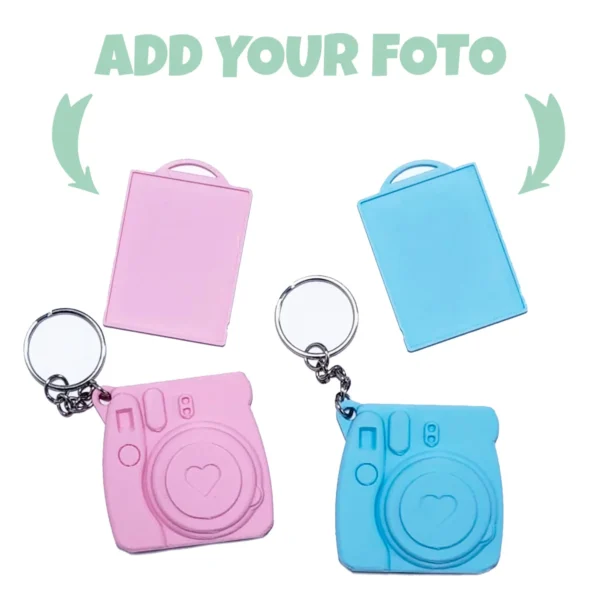 Instax Retro Style Camera Keychain - Image 4