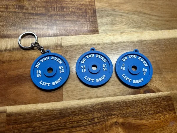 Weight Plate Keychain - Image 2