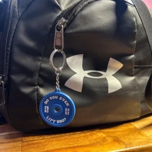 Weight Plate Keychain