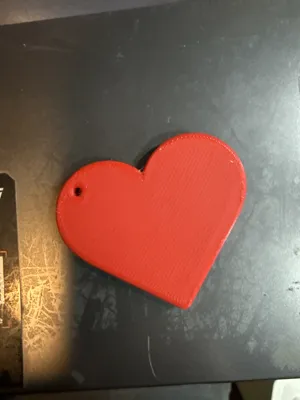 Heart Keychain NFC tag