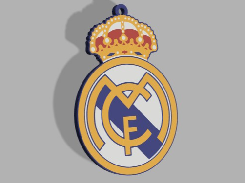 Real Madrid keychain