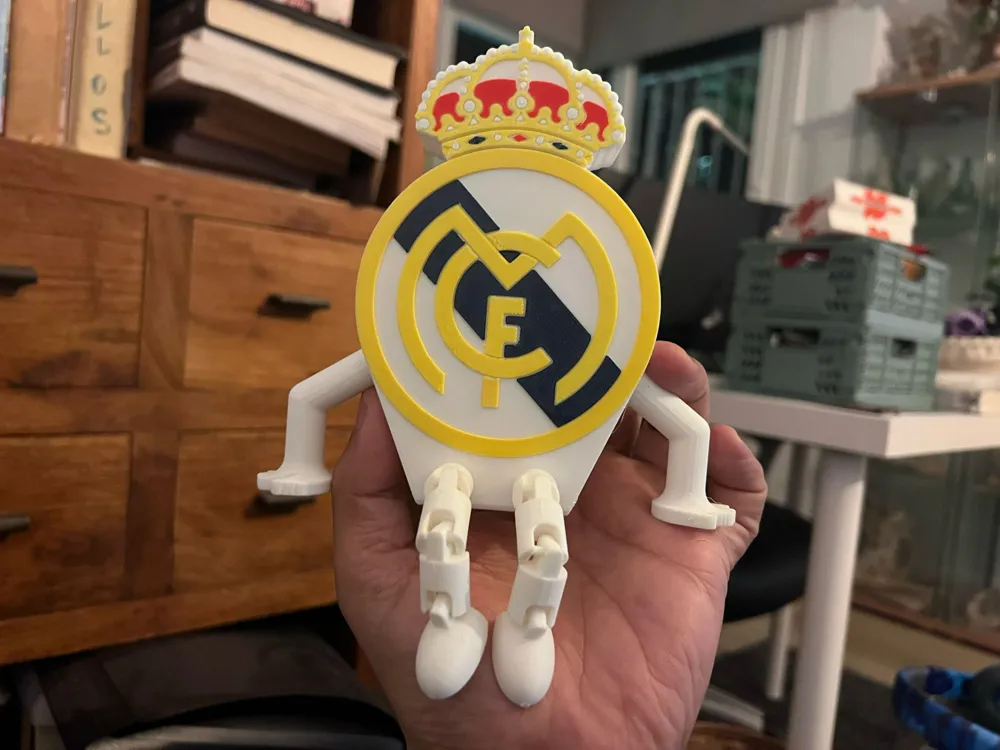 Real Madrid with legs
