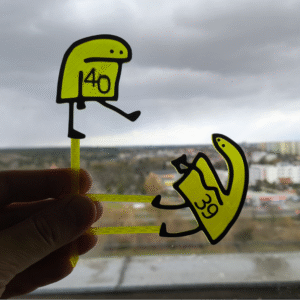 Flork Birthday Cake Topper