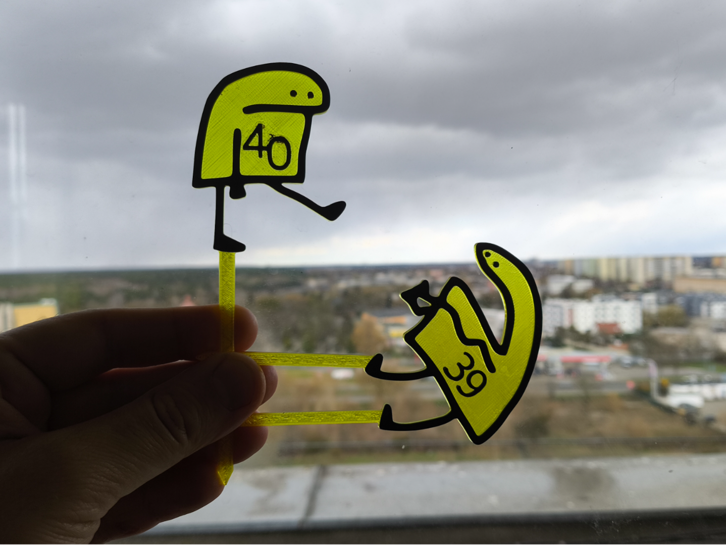 Flork Birthday Cake Topper