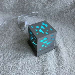 Minecraft Diamond  LED Lamp
